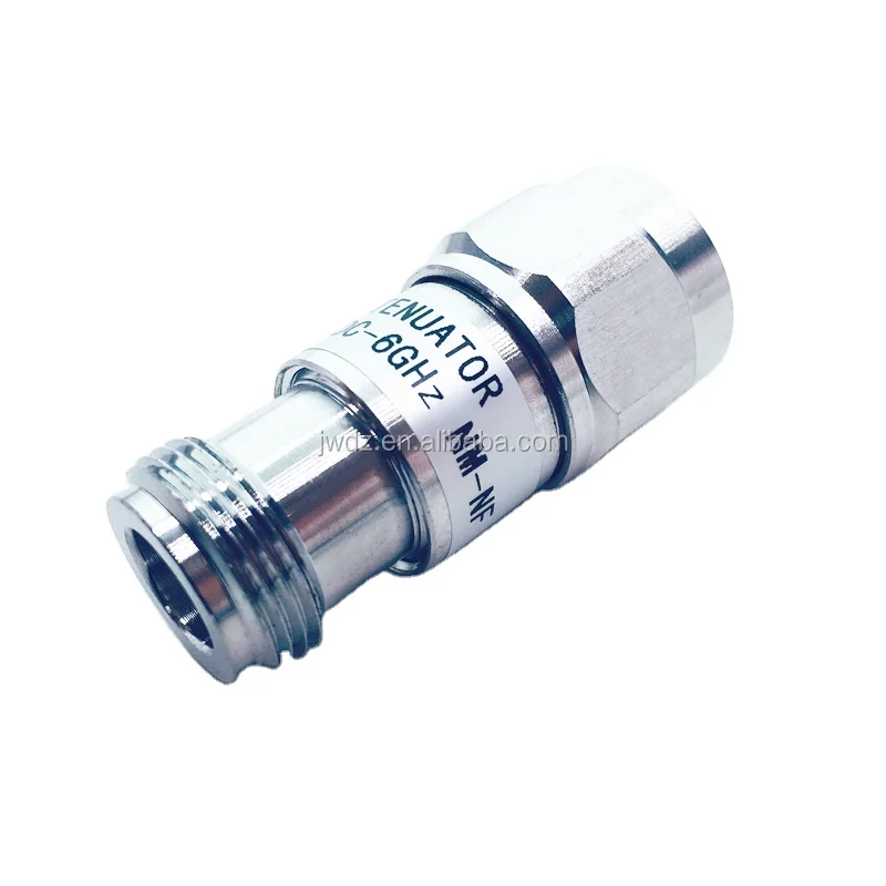 DC-6GHz RF Coaxial Fixed N Male to N Female Attenuator