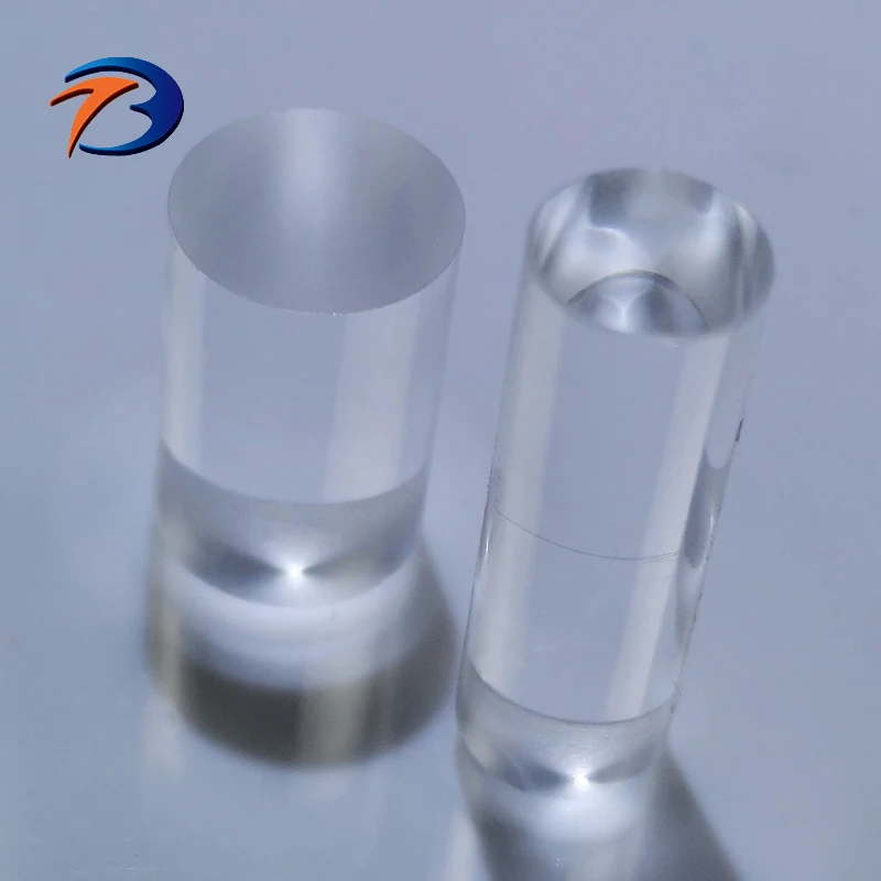 Lentes LED con lens light-guide cylindrical lens all polished for sale optical glass material