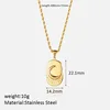 09 collar de luna giratoria