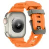 Orange-Boucle en titane