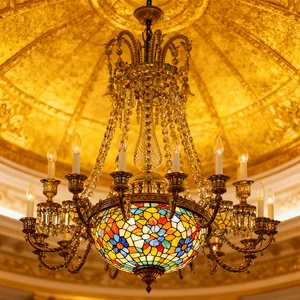 Arabian Luxury Custom Chandeliers High-End Design Custom Brass Chandeliers Vintage Chandelier Crystal Chandelier