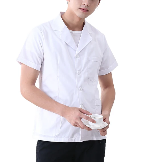 Professional Lab Coat Hospital Uniforms Custom Long Sleeve Medical Uniform Lab Coat Clinic Doctors N
