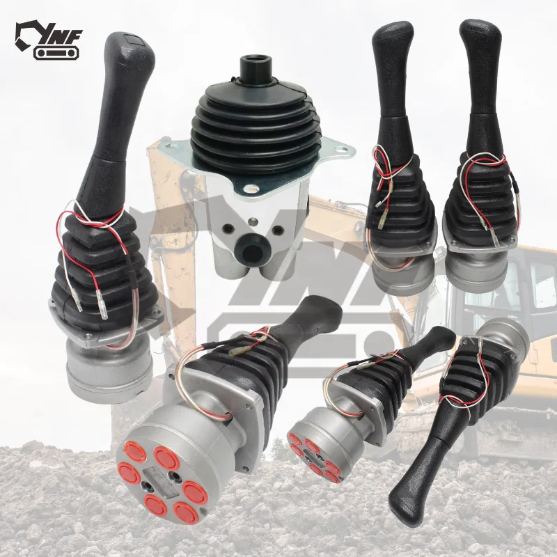 YNF E336d 336d Left Side Control Joystick 2970533 Excavator Joystick pilot Valve 297-0533 for 312D E312D 320D E320D
