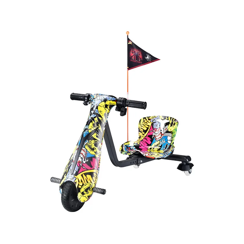 Triciclo eléctrico de ruedas para niños, 10 km/h de velocidad