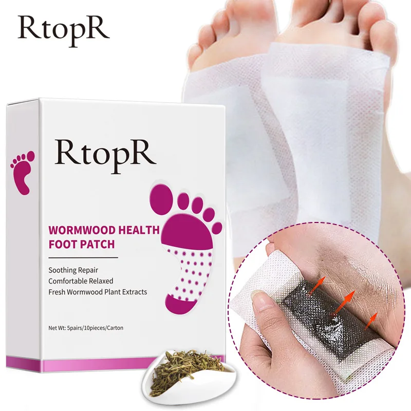 Rtopr Wormwood Health Foot Patches - Soothing & Repairing