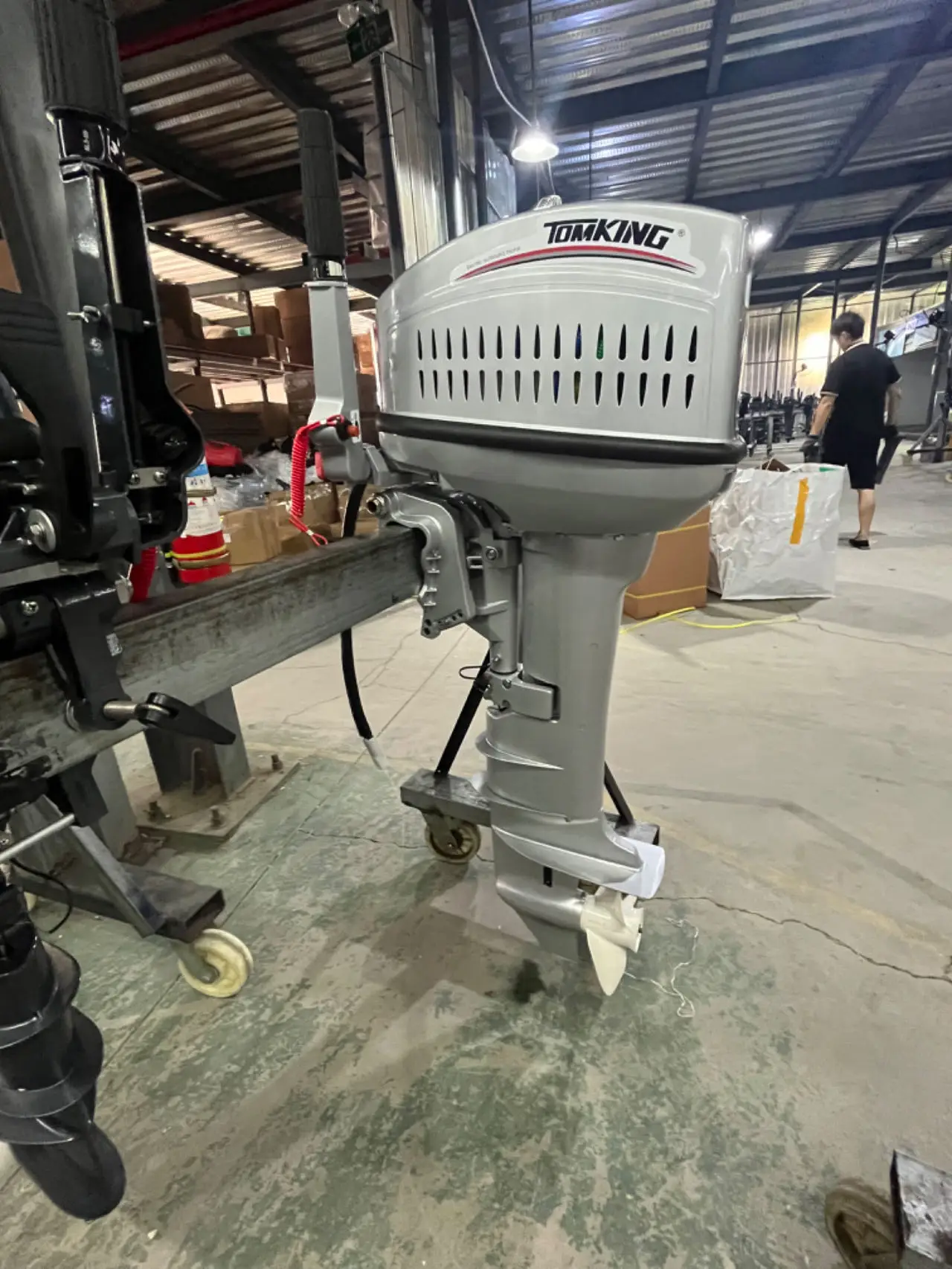 Economical Environmentally Friendly and Pollution-free Electric Outboard Motor 9KW/12HP