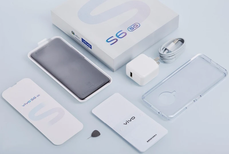 Vivo S6 5G Smart Phone - Exynos 980, 8GB RAM, 256GB Storage