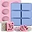 Rectangular+Oval/Pink & Blue