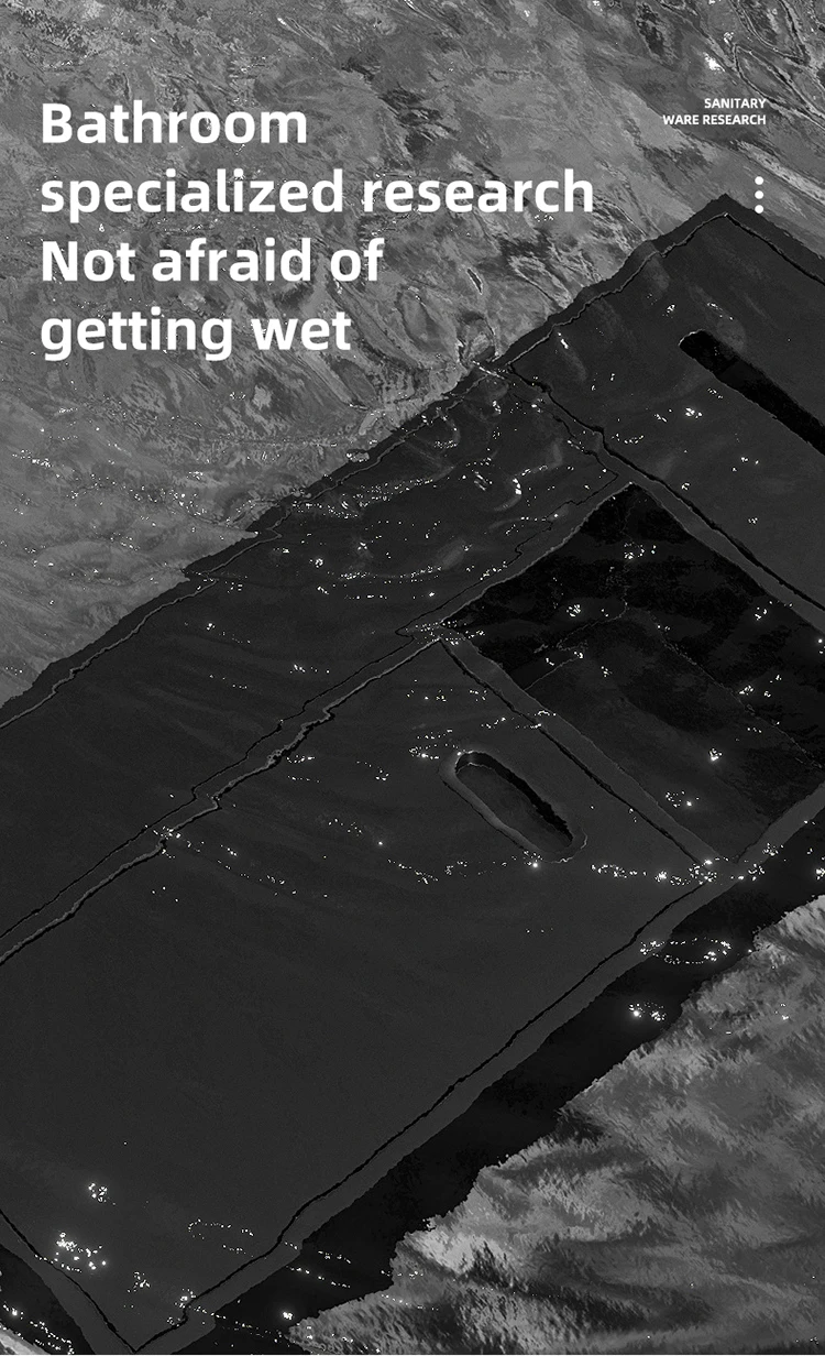 Bathroom Waterproof Niche Multifunctional Wall Storage Built-In Stainless Steel Trash Cans