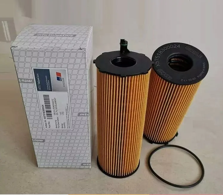 Original MTU Detroit-International Diesel Engine Spare Parts 23530573 Oil Filter Machinery Machinery Parts