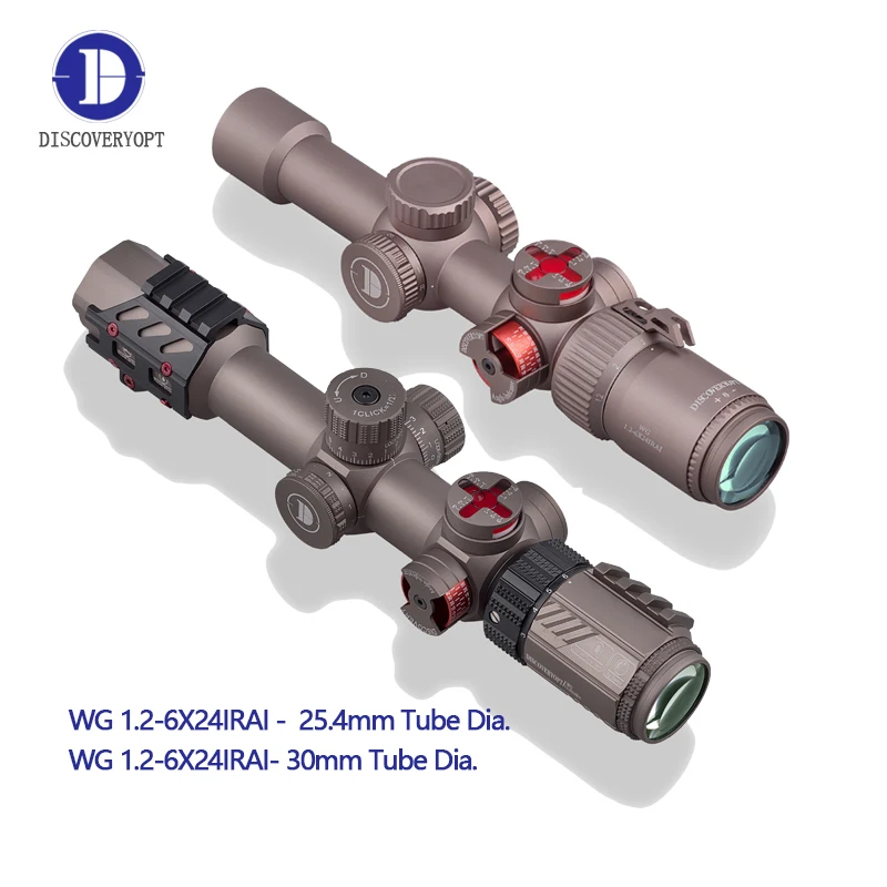 Discovery Optics WG 1.2-6X24IRAI 30mm Tube Dia Second Focal Plan Shooting  Scope| Alibaba.com