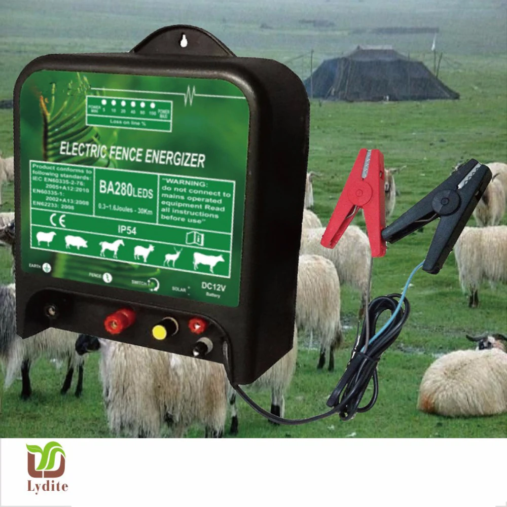 Electric Fence Kit 100km Farm Fence Ac Energizer For Livestock Buy
