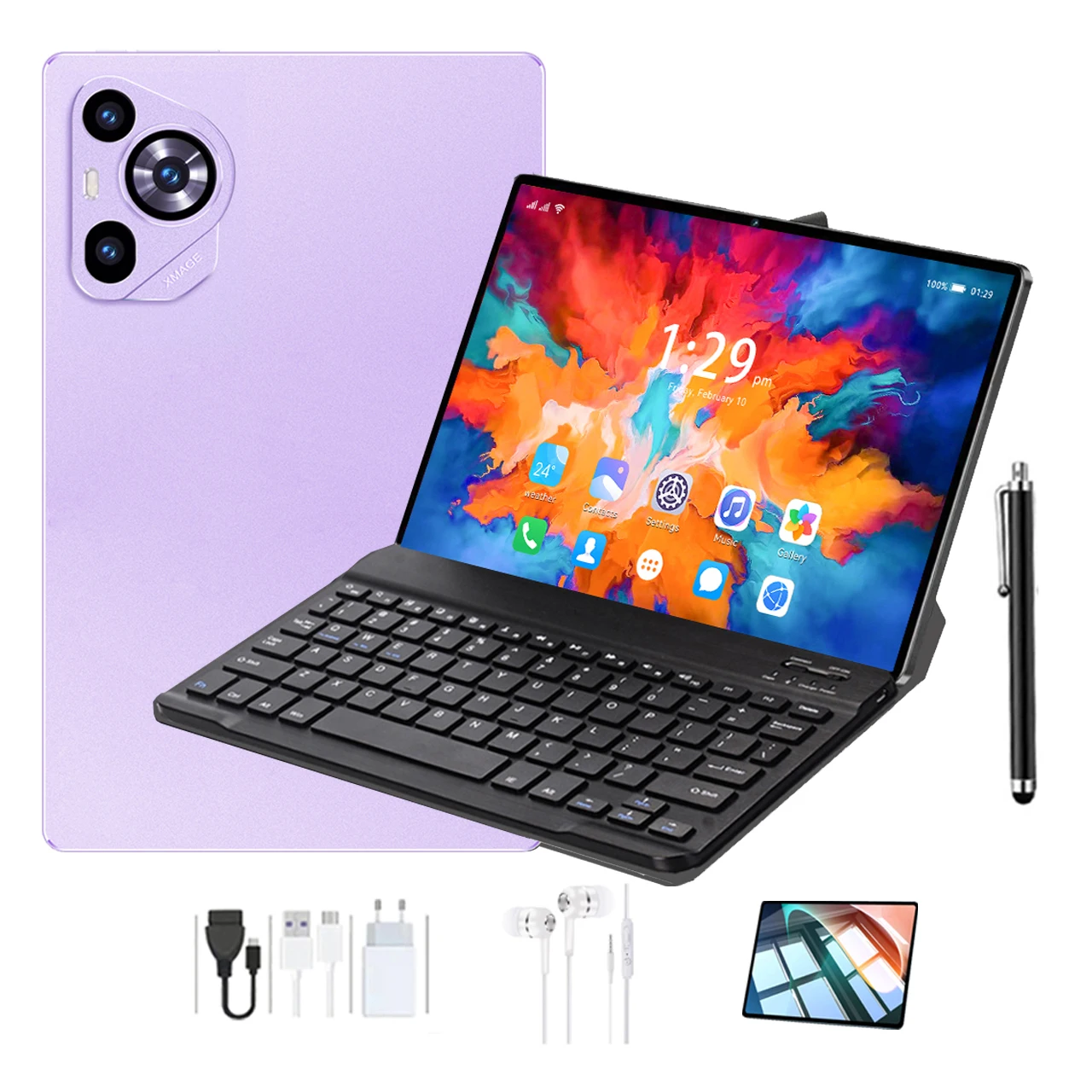 ジセンテック M70 Plus キーボードタブレット 10.1インチ オクタコア