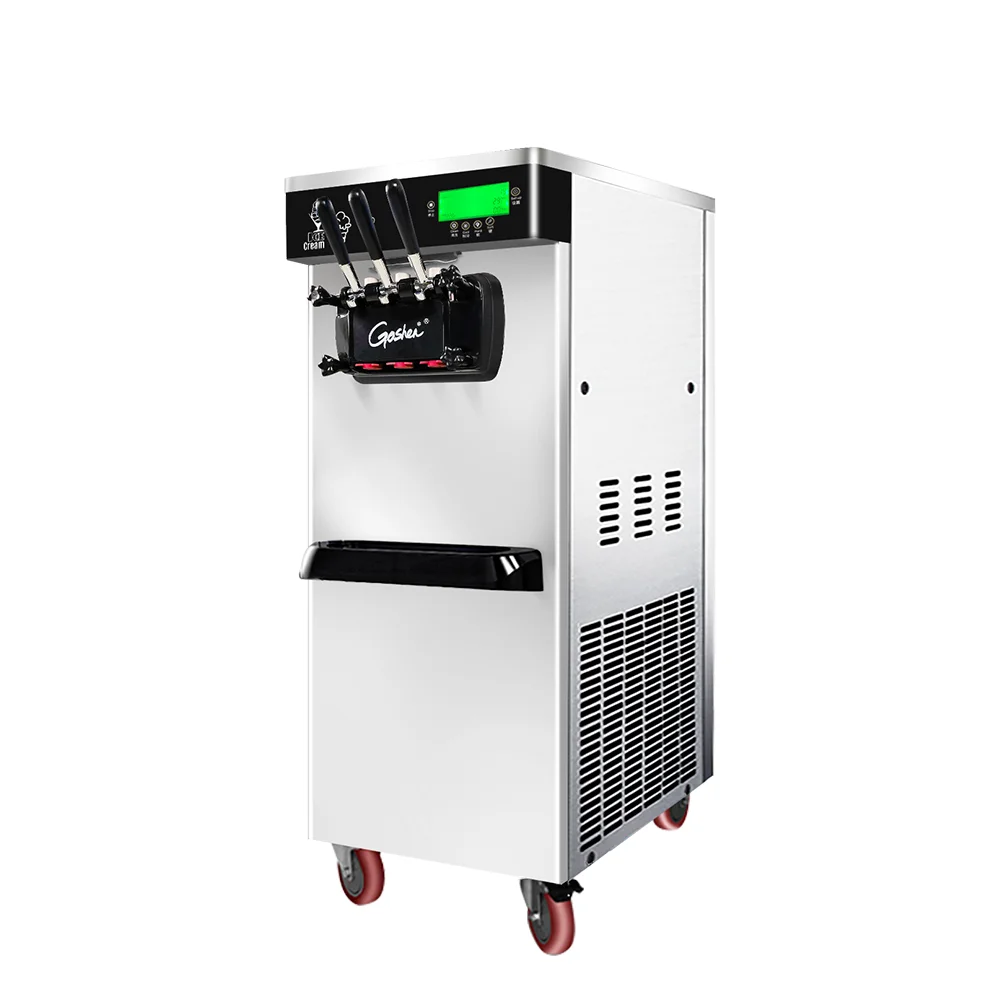 Машина для мороженого с 3 вкусами Guangshen для коммерческих и баров