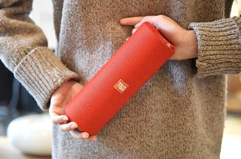 TG126 Hot Sale Mini IPX4 Waterproof Outdoor Bluetooth Speaker Wireless With FM Radio - ANKUX.COM