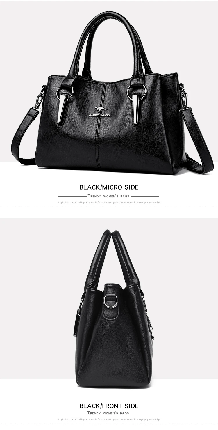 Luxury Designer Women's Large Capacity Handbag