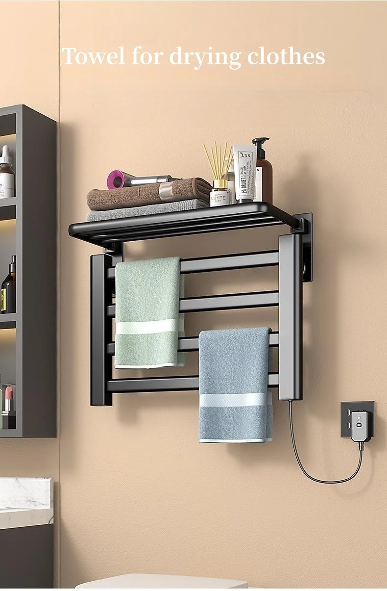 Home Smart Thermostat Electric Heater Towel Rack Heated Towel Rack