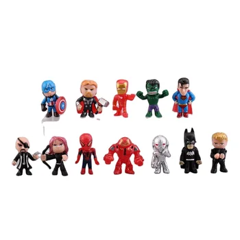 Customized Hot Selling Action Toys Plastic Cartoon Super Hero Action Figures For Promotional Gift