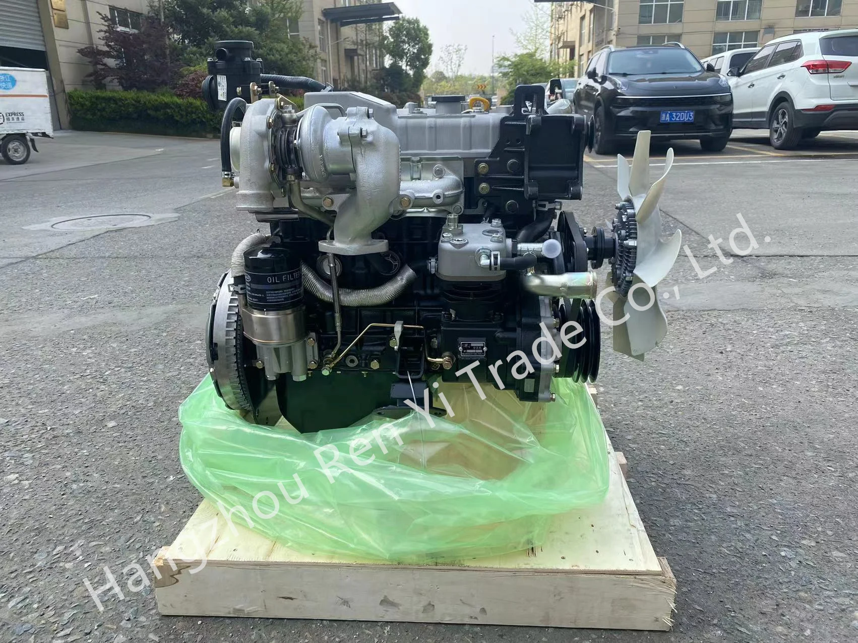 Brand New Hfc4da1 4 Cylinders Complete Diesel Engine Assembly For Jac ...