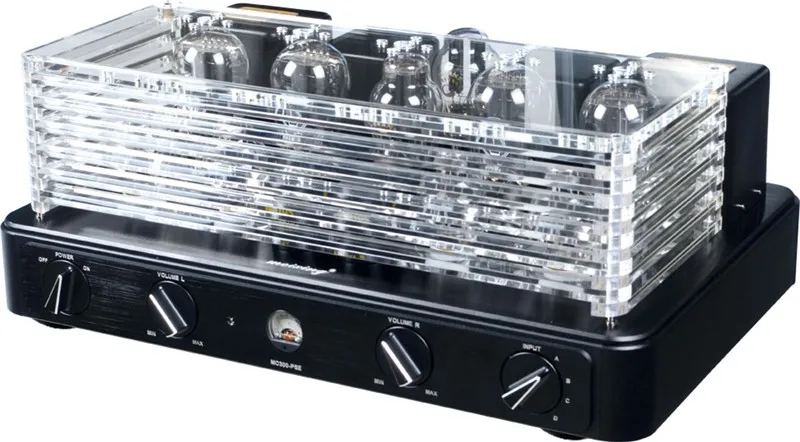 W-001 MEIXING MINGDA MC300-PSE XLR Input XLR Output Flagship Vacuum Tube Preamp Premplifier Full Music 300BN*4 Power Amplifier