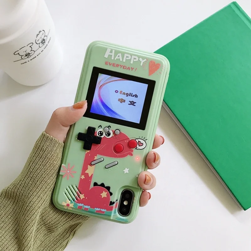 Chargeable SUP Video Game Console Shell Cover Retro Game Phone Case for Game Boy for iphone 13 12 Pro Max