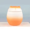 Gradient orange-cat shaped