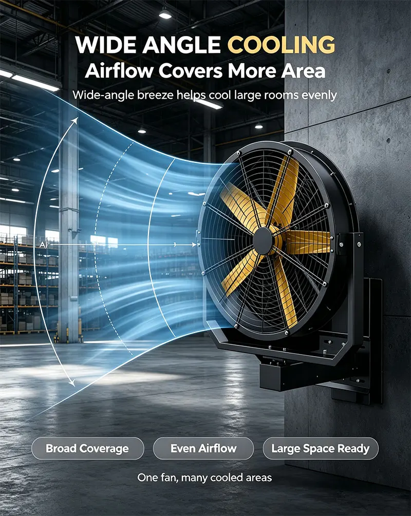 Wall Mounted Fans, 42inch, 220V, IP65 - detail 14