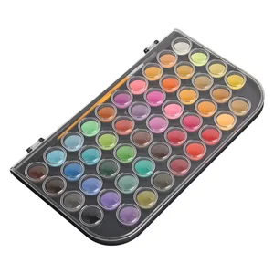 48 Colors Watercolor Paint,  with Paint Brushes and Palette, Non-toxic Water Color Paints Sets for Kids, Adults, Beginners