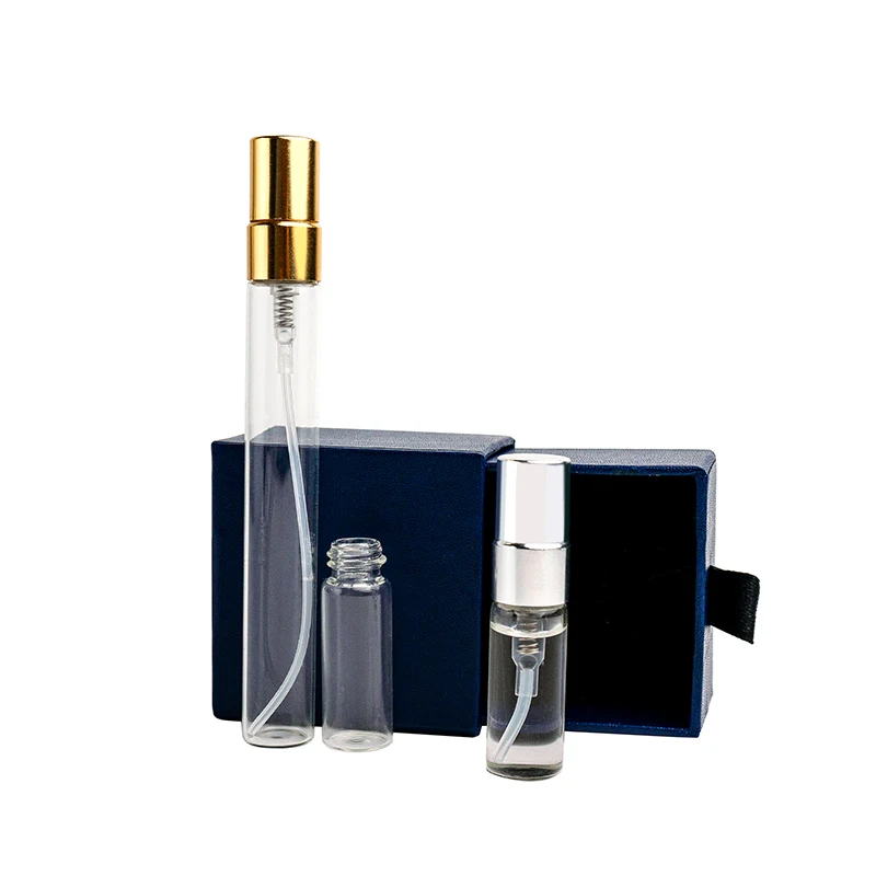 Perfume Tester Vial 2ml 3ml 5ml 10ml Glass Vials Refillable Empty