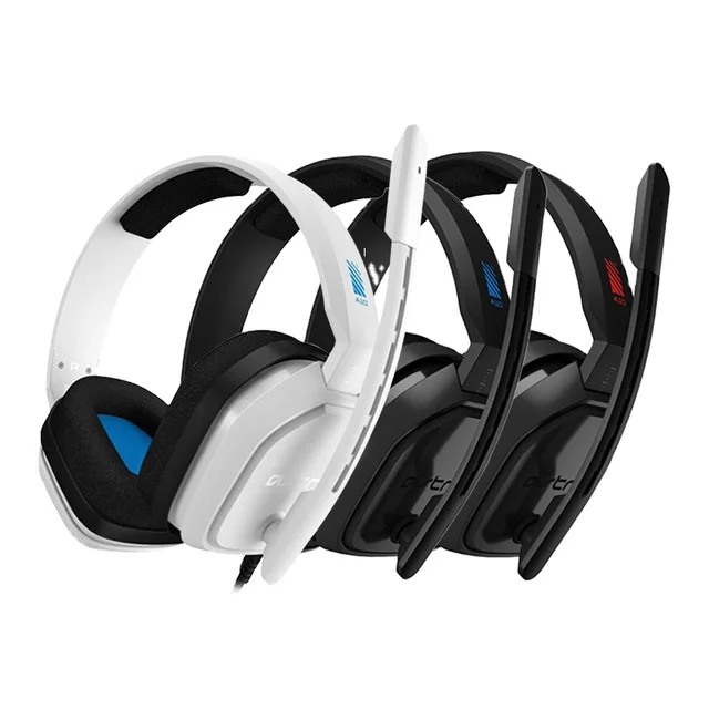 Logitech Astro A10 ESports Over Ear Gaming Headphones wire Headset for PS4 PS5