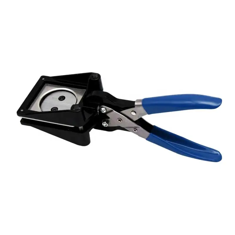 ZEQUAN Handling Paper Cutter for Button Round 50mm Metric System for Photo Badge Machine Cutting Paper Manual DIY Circle Cutter