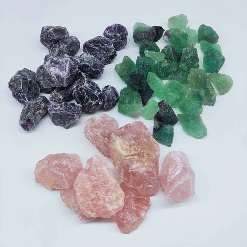 wholesale square aroma stone essential oil raw crystal stones