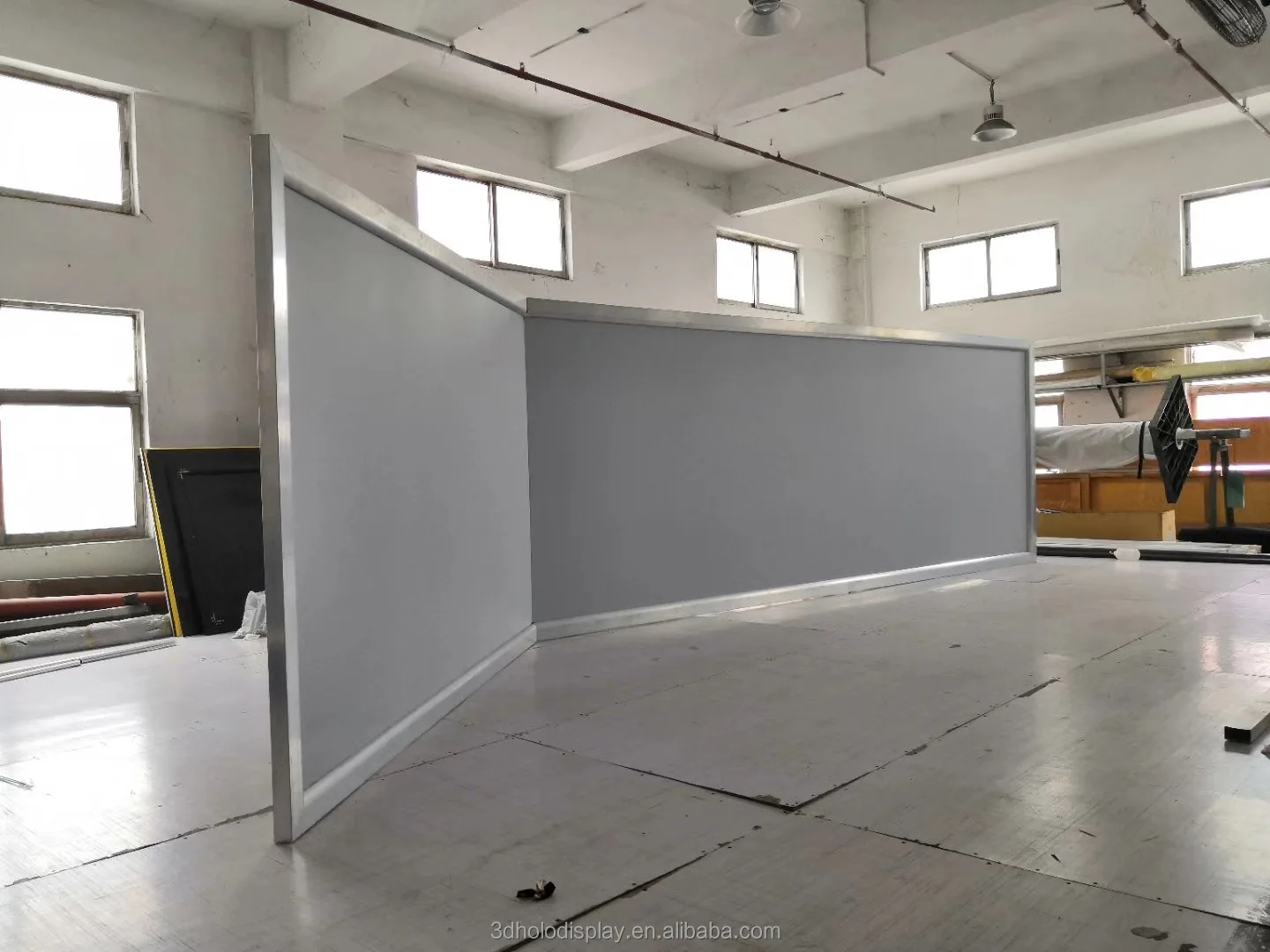 Fixed Aluminium Screen 140