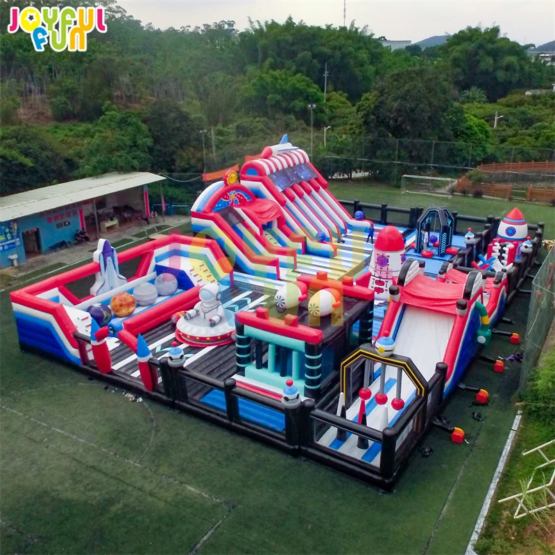 JOYFUL FUN  OEM Factory Inflatable Playground Inflatable Park