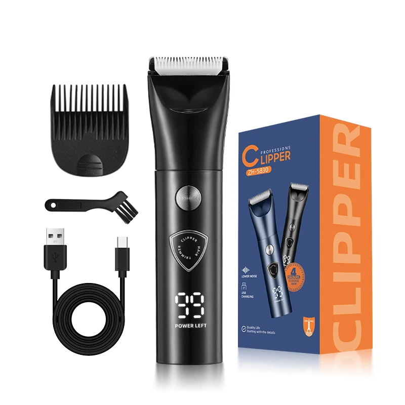 Multifunctional Exclusive Electric Lady Shaver Personal Full Body Cleaning Hair Clipper with USB Charging for Household Car RV