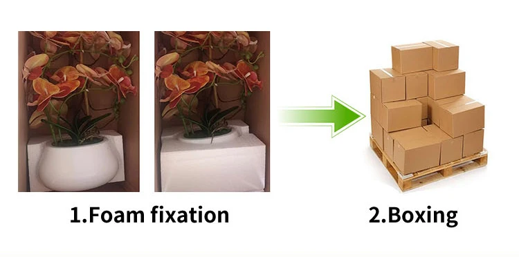 Indoor Decorations Artificial Succulents Bonsai Plants Creative Resin Flower Potted Orchid Bonsai Potted