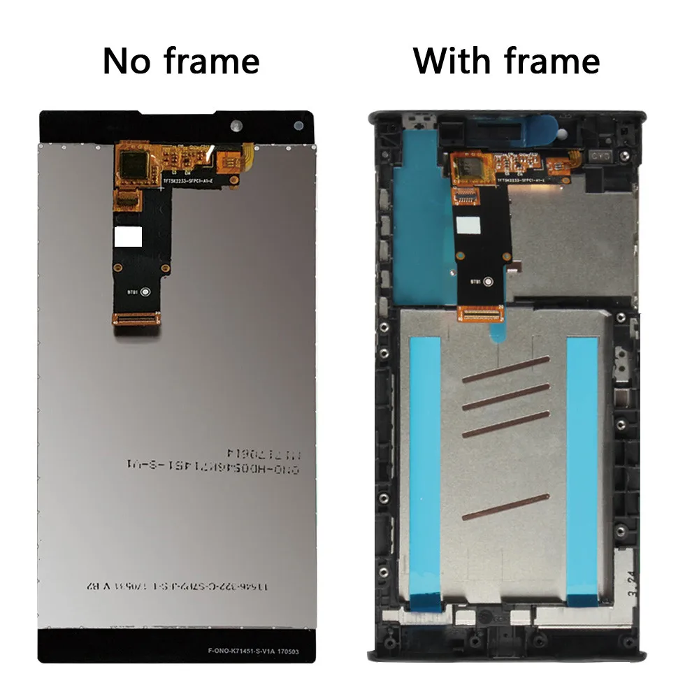 Mobile Phone LCD For SONY L1 LCD Touch Screen Glass Digitizer Assembly Replacement Parts For SONY L1 lcd screen