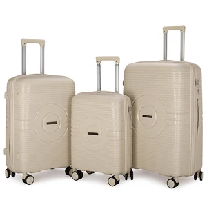 Large Suitcase Beautiful and Fashionable  PP Suitcases 14/20/24/28 Inch Luggage Valises 4pcs in 1 4pieces Travel Bags Luggage