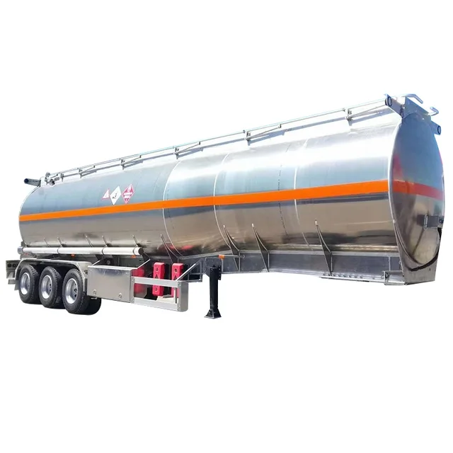 3-Axle Sintruk Howo Semi-Trailer Durable Stainless Steel Diesel Fuel Oil Tanker with Reliable Construction for Truck Trailers