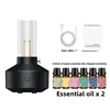 Black + essential oil 2 bottles
