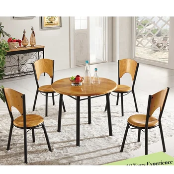 Round table set dining room furniture(1+4)