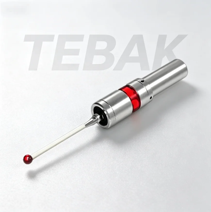 TEBAK EMP25 Universal 3D Edge Finder CNC Touch Probe Long/Short Probe Tip CNC Tool Setter 3D Taster