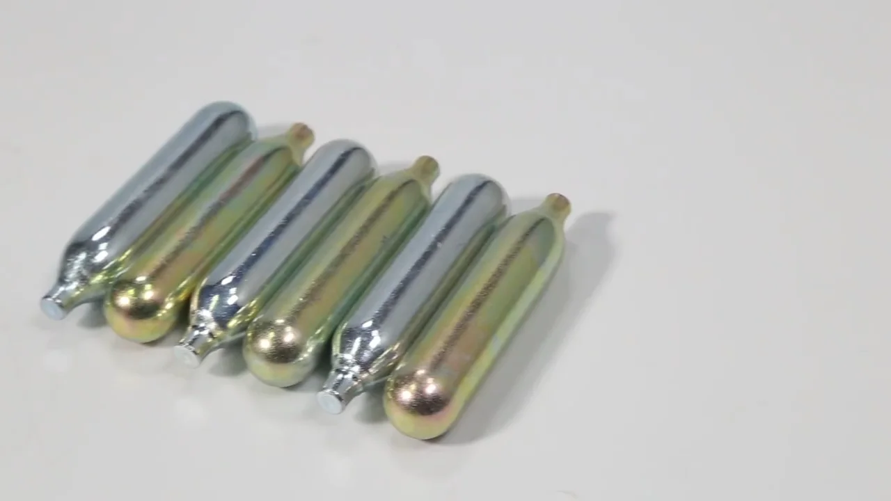25g 45cc Co2 Mini Gas Capsule Cylinders Tank Cartridge For Horse Riding