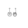 Silver-clear zircon