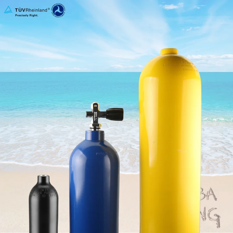 見事な ZX Aluminum Alloy High Pressure Air Cylinders for Diving 邦楽