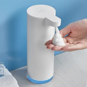 Automatic Rechargeable Desktop Soap Dispenser Touchless SUS304 Stainless Steel Customizable Colors for Household Use