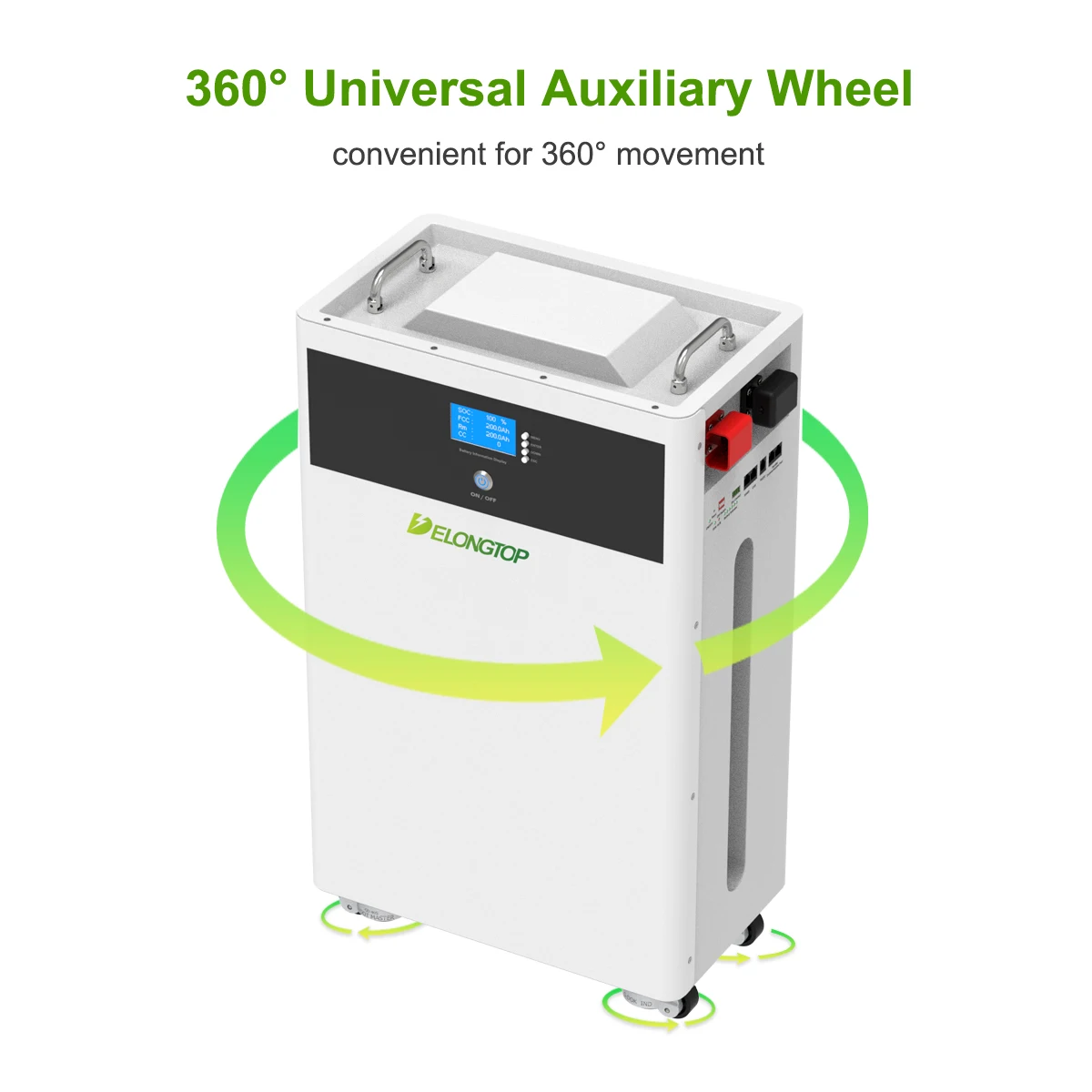 Ground Standing Lifepo4 48V 51.2V 300AH 15kwh Battery Pack