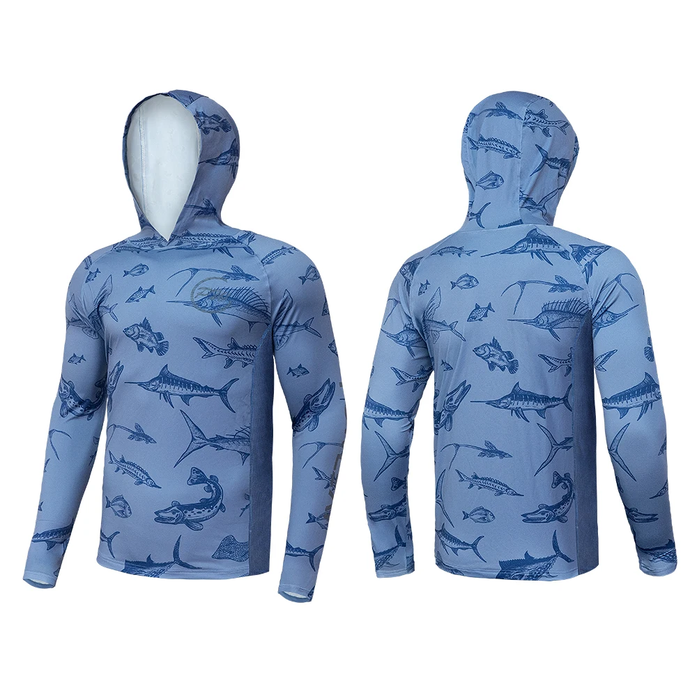 Felpa Con Cappuccio Fishing Sun: Camicia Da Pesca Con Cappuccio A Maniche Lunghe UPF 50+ E Copertura Il Viso Maglia Da Pesca Anti UV Da Uomo Da 11,32 € | DHgate