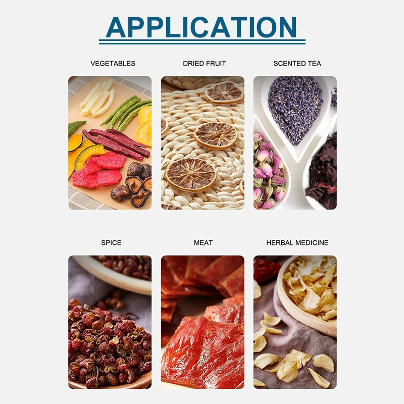 Commercial Industrial Fruit and Food Dryer 32 48 80 96 Trays Stainless Steel Fruit Vegetable Meat Dryer Food Dehydrator - Image 5