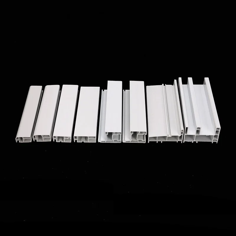 Variety PVC/UPVC Extrusion Window Profile Plastic Window Panel